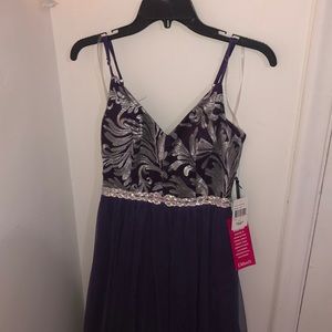 Plum Prom Dress